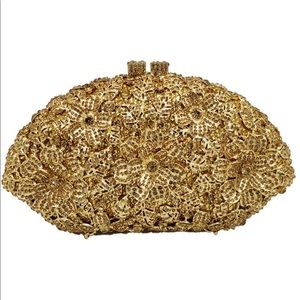 Gold Diamond Clutch.